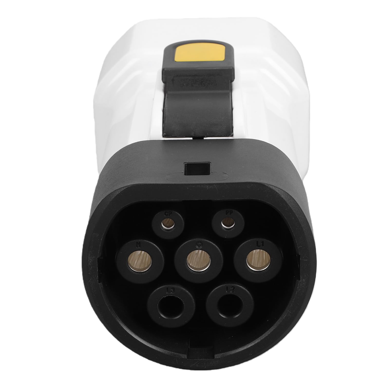 KIMISS Adaptateur de Véhicule à Charge Adaptateur de Prise de Courant EV en Plastique et Métal 16A 3,5KW Convertisseur de Décharge Plug and Play de Type 2 pour Le Camping de Secours