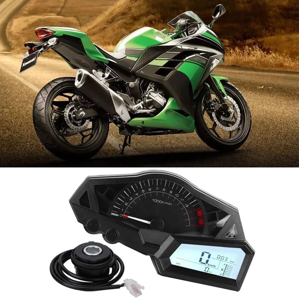 Obrotomierz Prędkościomierz Moto Bike pasuje do Kawasaki 300/EX300/300SE 2013-2015