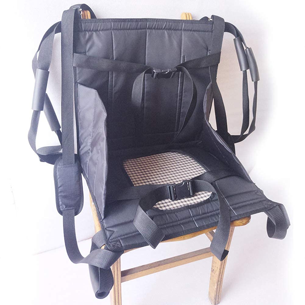 Cinturón de transferencia con arnés para elevación de pacientes - Cinturón de seguridad para transporte en silla de ruedas Cinturón de arnés impermeable para uso en el baño Tabla de transferencia