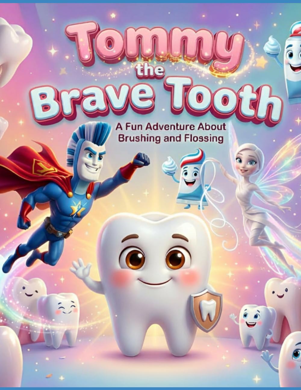Tommy the brave Tooth.: A fun adventure about brushing and flossing
