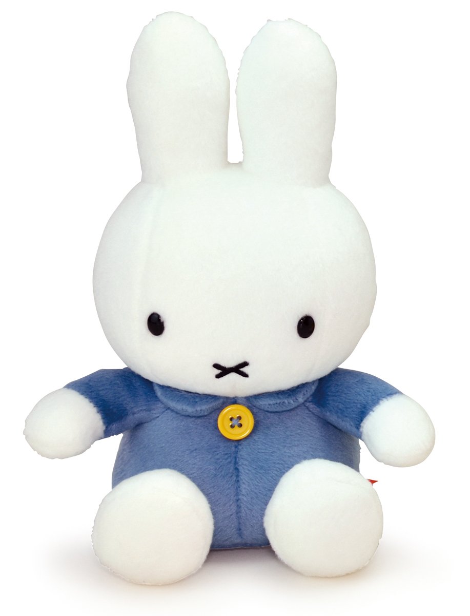 ミッフィー 　ぬいぐるみ　クニャック　（ブルー） miffy - ブルーナファミリー ミッフィー ぬいぐるみ うさぎ
