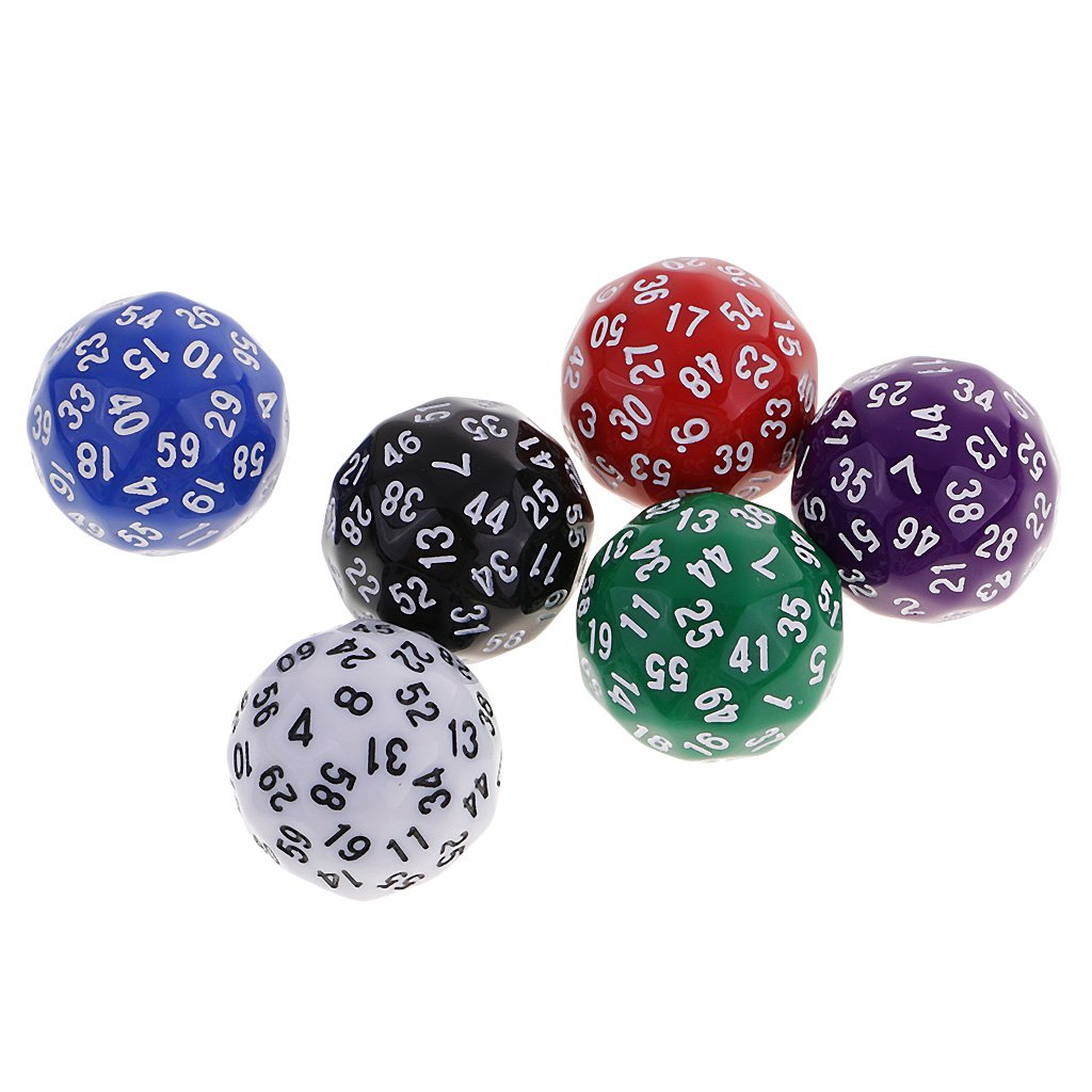 D Spielwürfel 6Er Set Polyeder