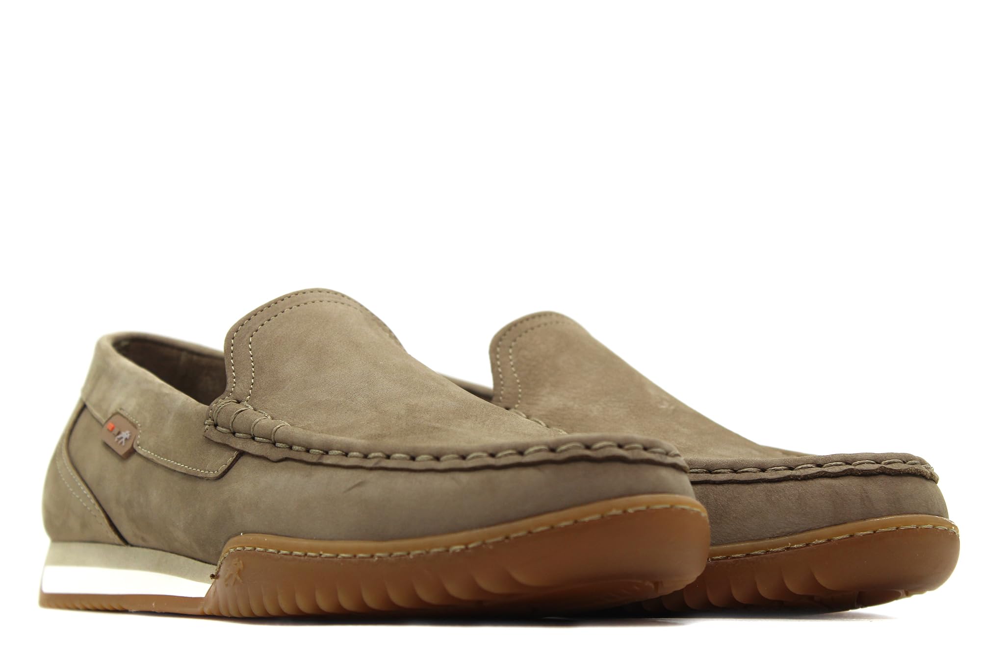 FLUCHOS - Zapato mocasín,sin Cordones,Suela de Goma,Plantilla Extraible,Blucher de Piel,Casual para: Hombre