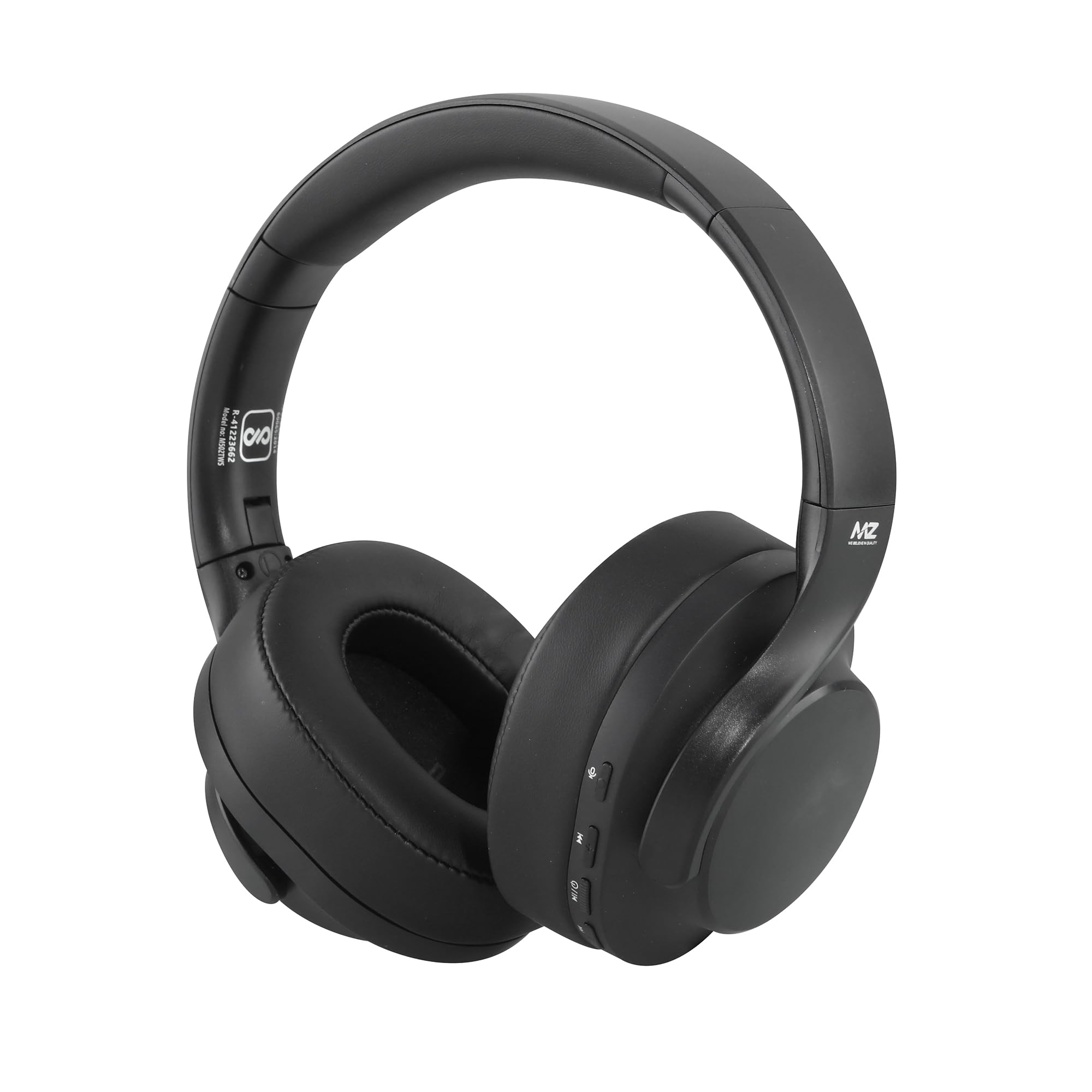 MZ HP-91 (Wireless Headphones) | Headset with Super Deep Bass & Mic | On Ear, 24 Hrs Play Time & 200 Hours Standby Time with 400mAh Battery (Stereo Channel) (Black)-picture-11