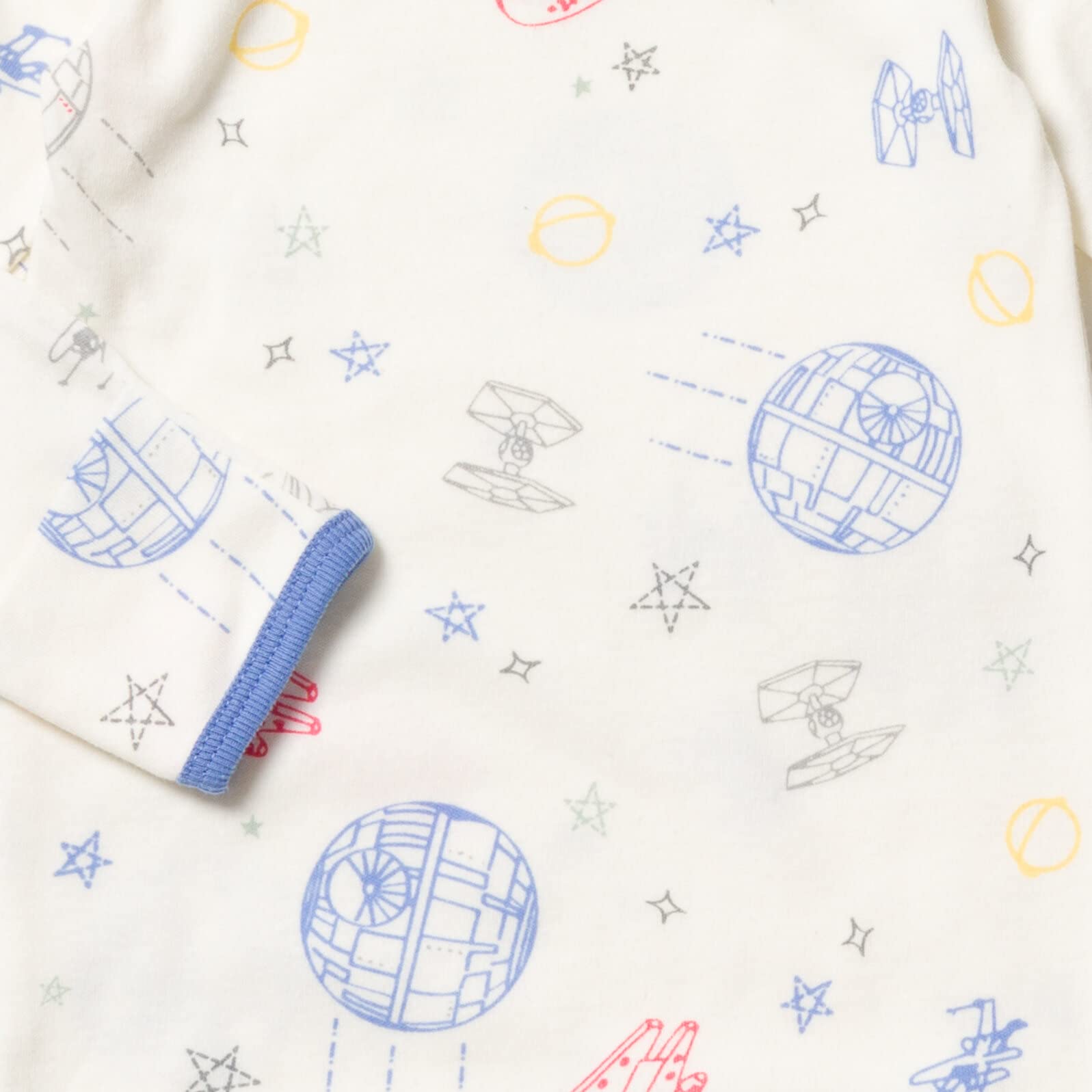 Star Wars Chewbacca R2-D2 C-3PO Baby Boys 3 Pack Swaddle Sleeper Gown 0-6 Months