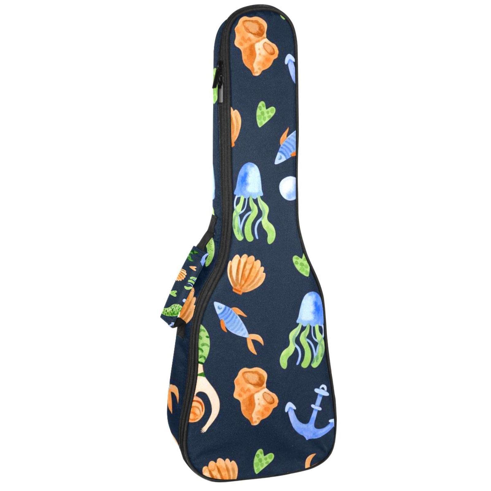 Sac de transport ukulélé ténor rembourré imperméable pour concert - 7