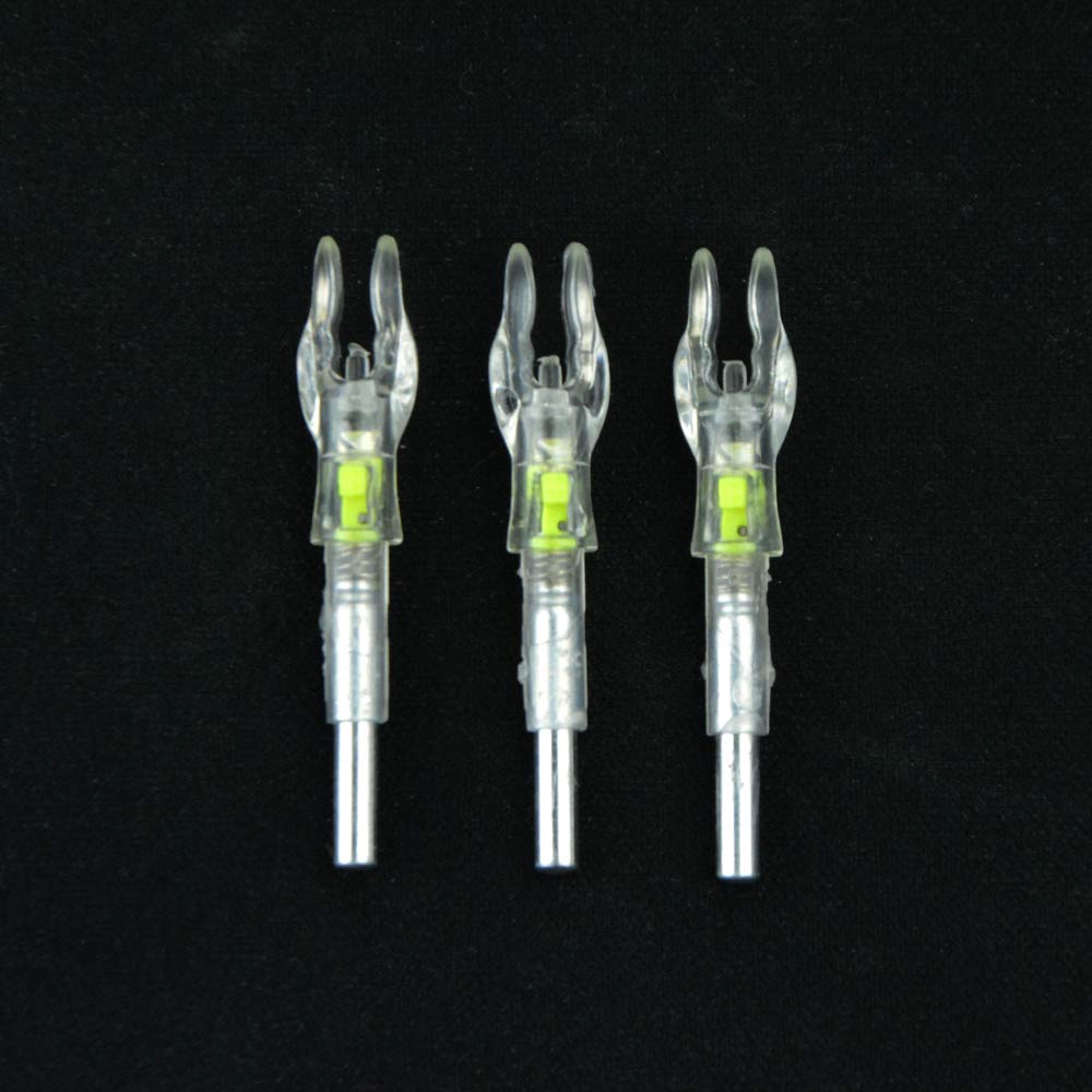 3/6pcs Tiro con L'Arco LED Nocks Frecce Cocche Automaticamente Luminose Frecce Nock per frecce ID 4.2mm Caccia Tiro