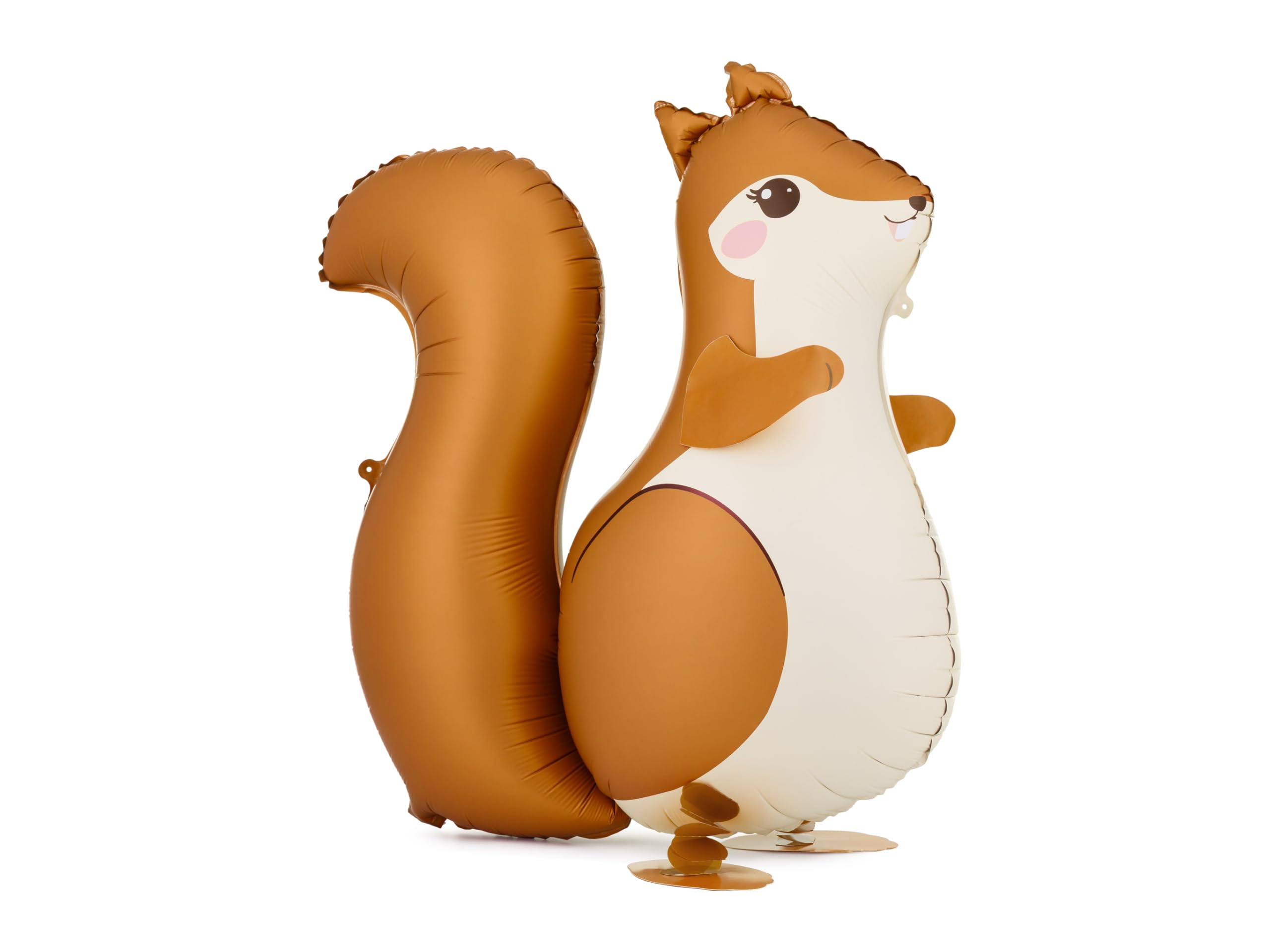 XL Foil Balloon Squirrel Walking Balloon Birthday Decoration Children's Birthday 59 x 51 cm