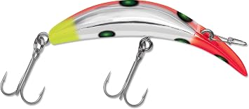 Luhr Jensen K9X Kwikfish X-Treme Flo. Red/Chartreuse UV, 2.75"
