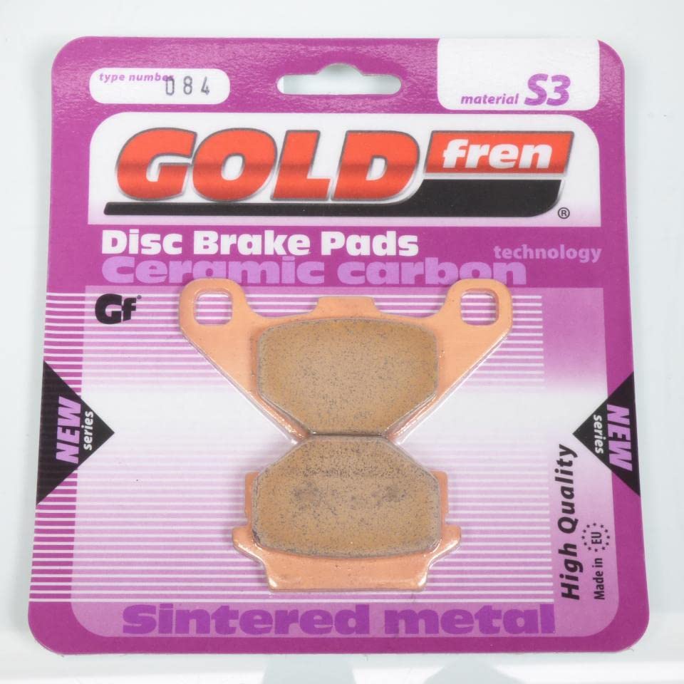 Plaquette de frein Gold Fren arrière droit pour moto Kawasaki ZX250 C1 C2 C3 C4 C5