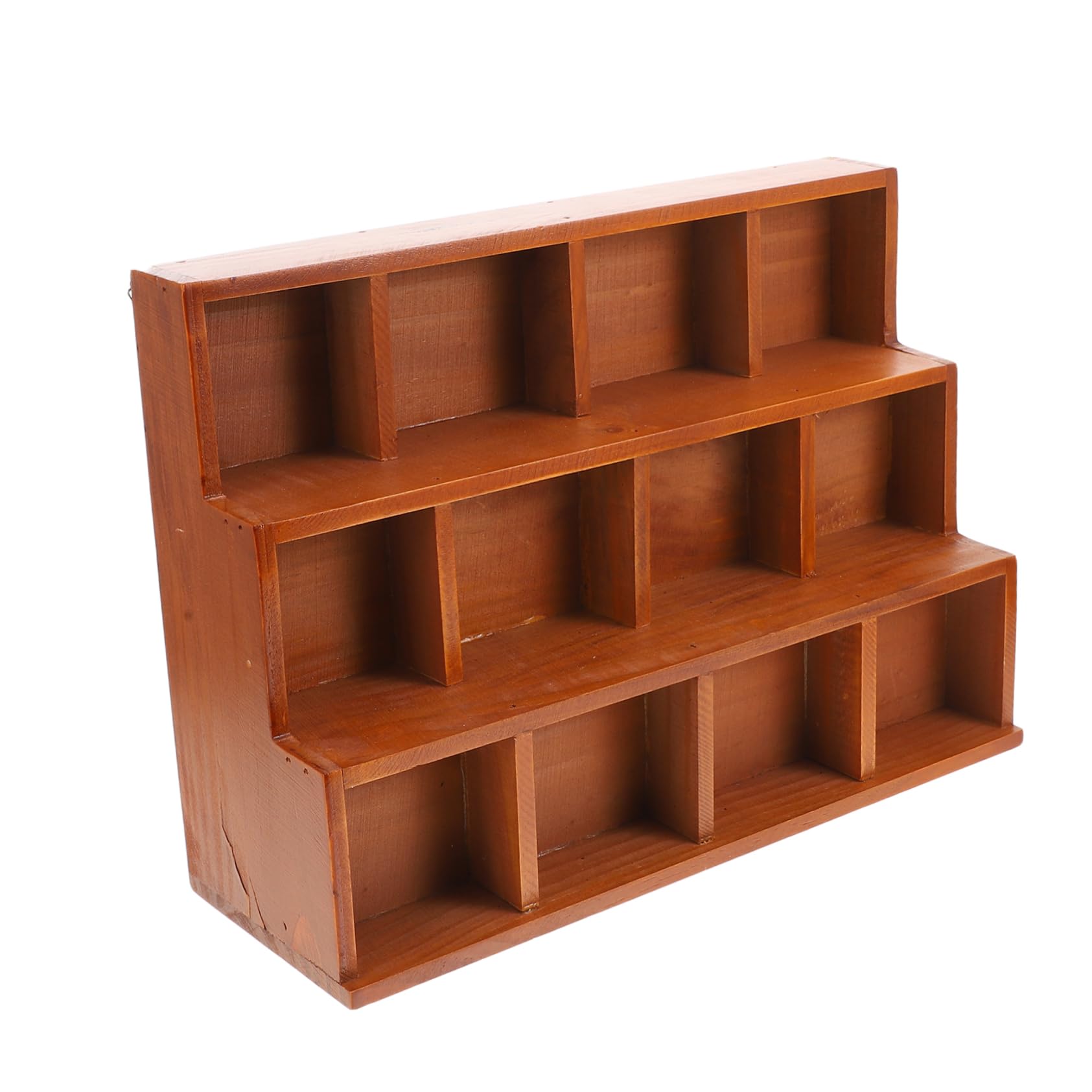 Amazon.com: IMIKEYA Shelf Vintage Wooden Display Shelves Photo