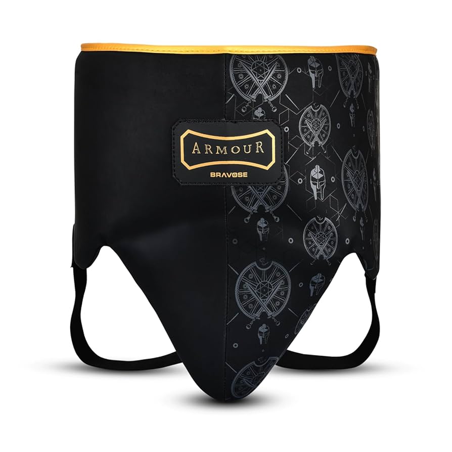 Houglamn Boxing Groin Guard Protector Elastic Straps Jockstrap Adjustable Breathable Athletic Cup For Men I.155375292