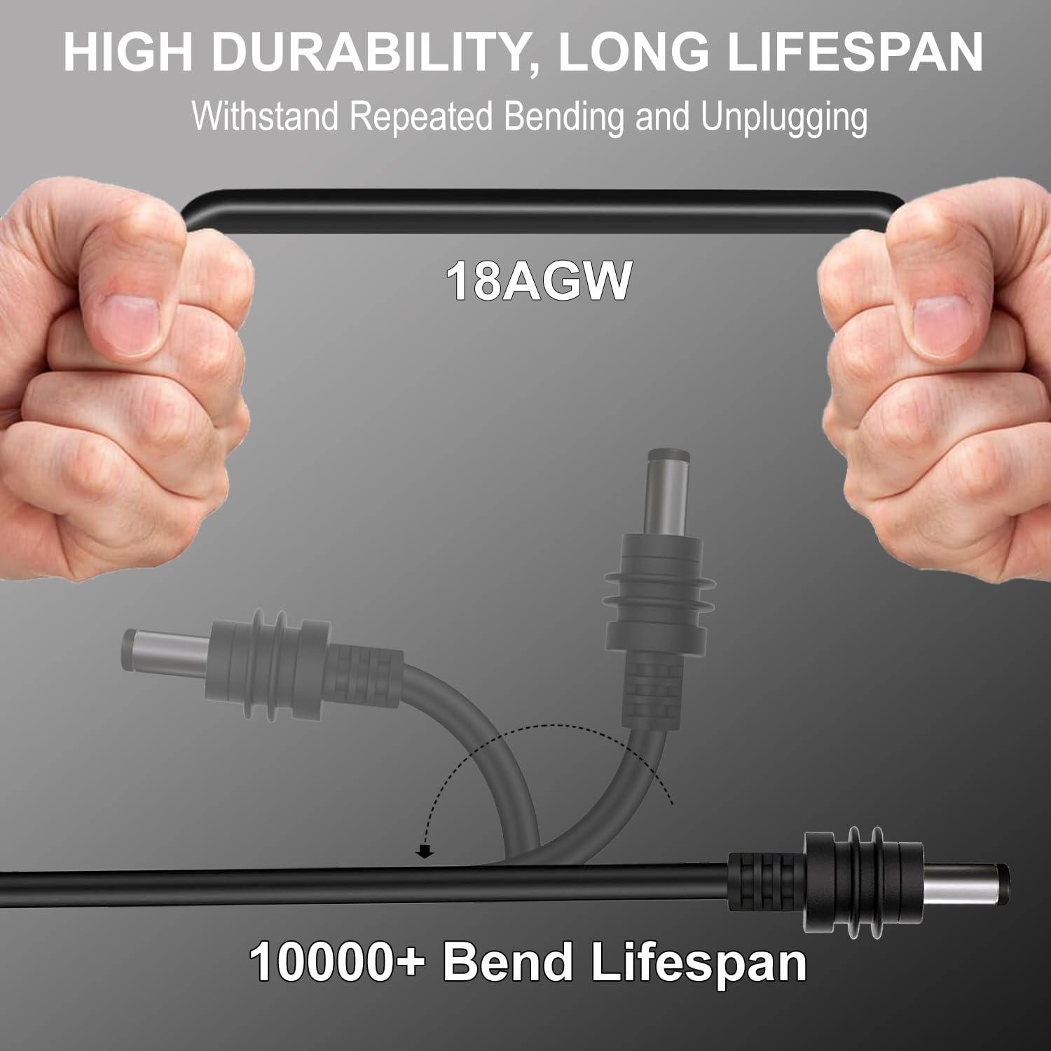 Starlink Mini kabel zasilający USB C na DC, kabel zasilający typu C na DC do Starlink Mini, wejście PD 20 V USB-C na męskie wyjście DC, wodoodporny, kompatybilny z zasilaczem protokołem 65 W PD 20 V