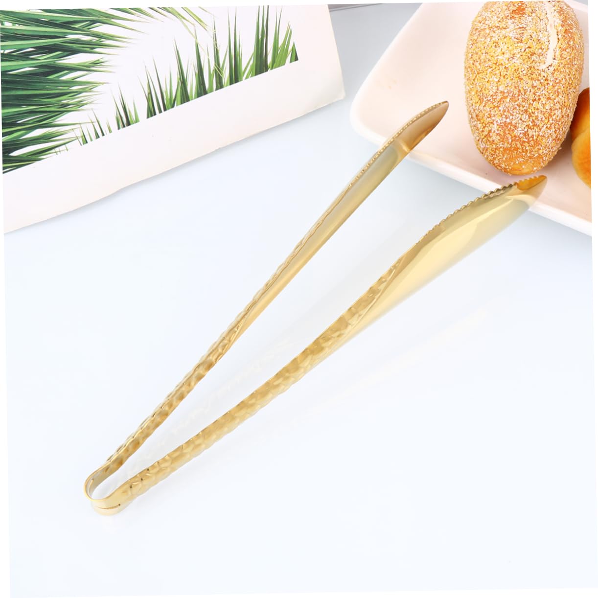 ABOOFAN 2 Pezzi Pinze Per Barbecue Pinze Da Cucina Per Bistecche Alla Griglia Piccole Pinze Da Cucina Pinze Da Cucina In Metallo Siliconico 9 In Pinze Per Grigliate Extra Tong Utensile Da