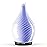 Porseme 280ml Essential Oil Diffuser Glass Color Changing Aroma Air Diffusers Aromatherapy Ultrasonic Cool Mist Humidifier 7 Running Hours Waterless Auto-Off for Sleeping, Yoga, Spa (Pure Purple)