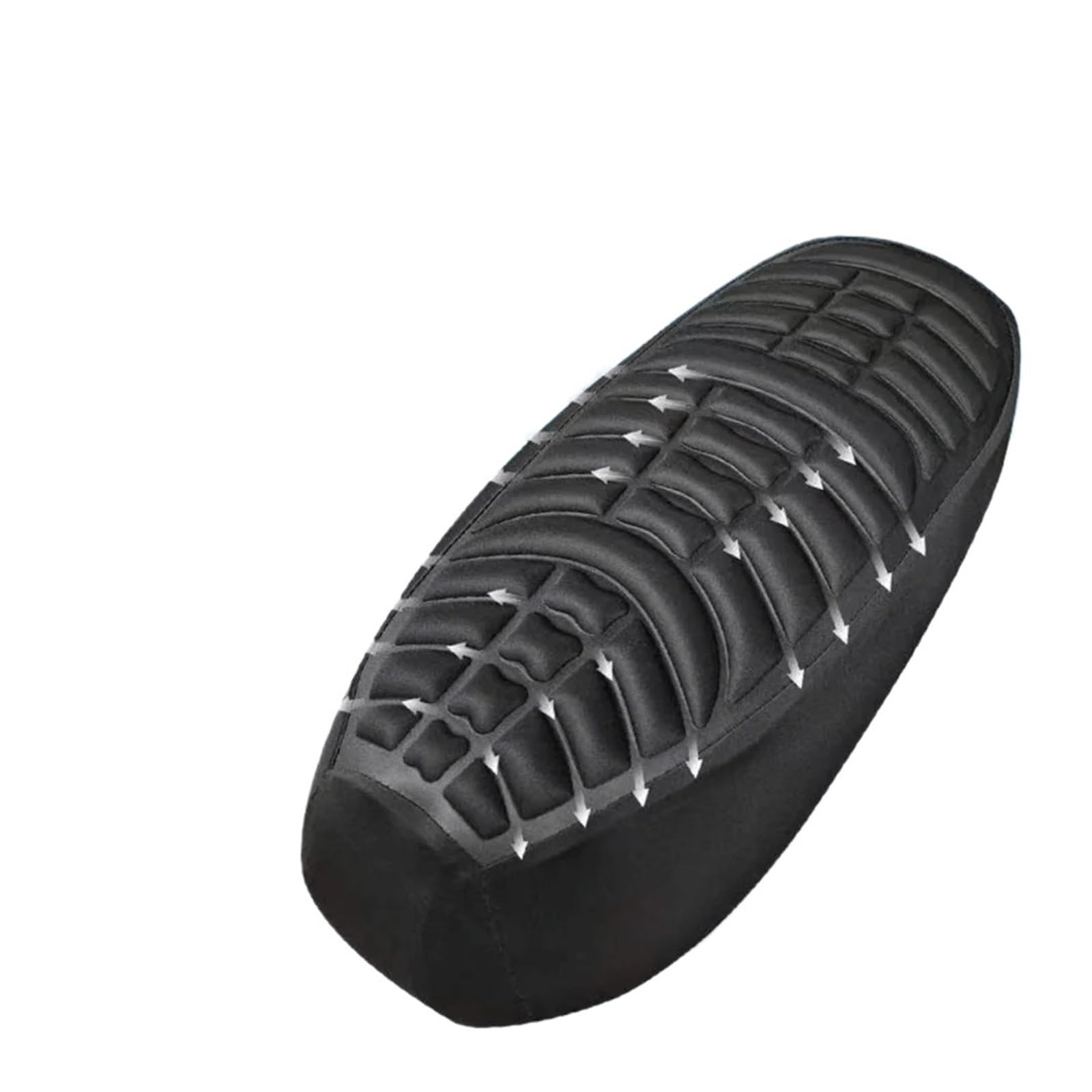 Funda para Asiento de Motocicleta Funda para Asiento de Motocicleta, Transpirable, Antideslizante, eléctrica, para Funda, protección Solar(Black-S)
