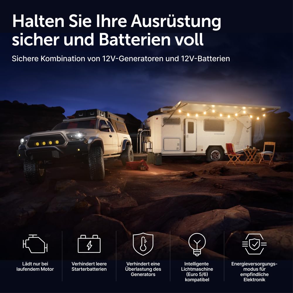 Victron Energy Orion XS Smart DC zu DC Ladegerät 12/12 50A (700W) - ORI121217050- mit EMC-Verbesserungen - IP65 Staub und wasserdicht - voll konfigurierbar - Remote-Management möglich