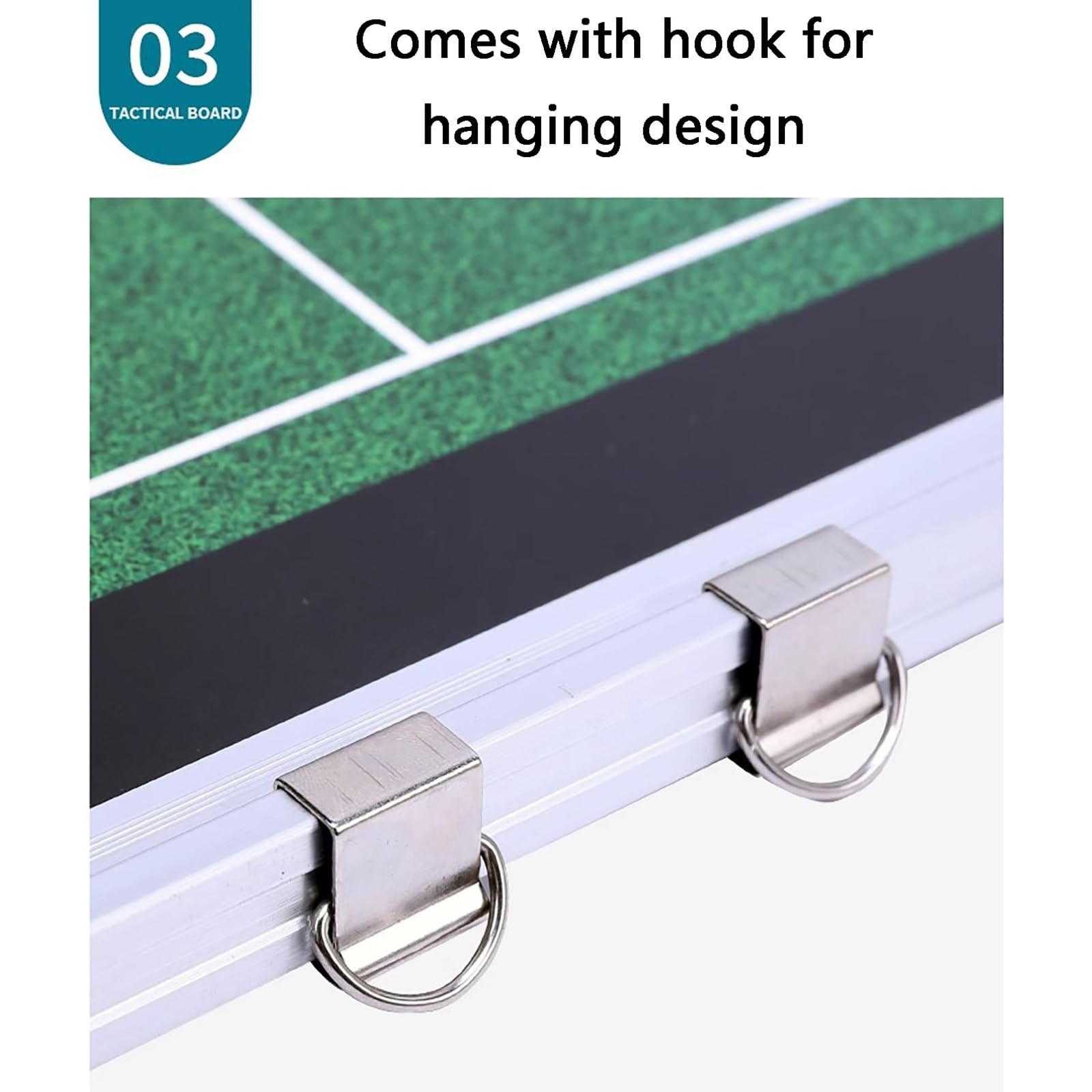 Tattiche di pallacanestro Clipboard allenatori, Lavagna magnetica cancellabile a secco su entrambi i lati da calcio 45x30 cm, set con penna e pezzi magnetici