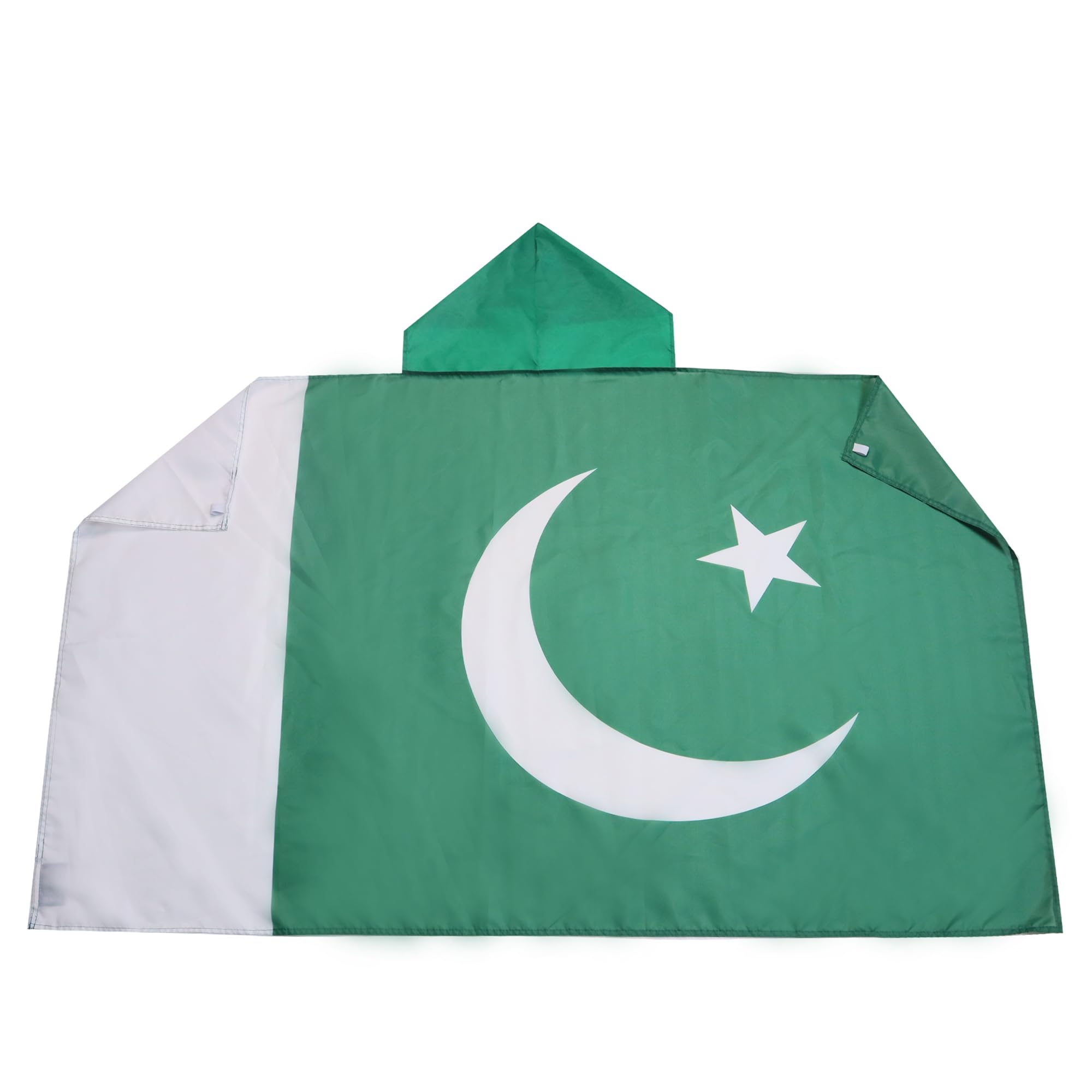 AZ FLAG - Pakistan Body Flag - 3x5 Ft - Pakistani Cap Flag - 100% Polyester with Inegrated Sleeves and Hood - Vivid Colors - 3' x 5' Feet - 150x90 Cm