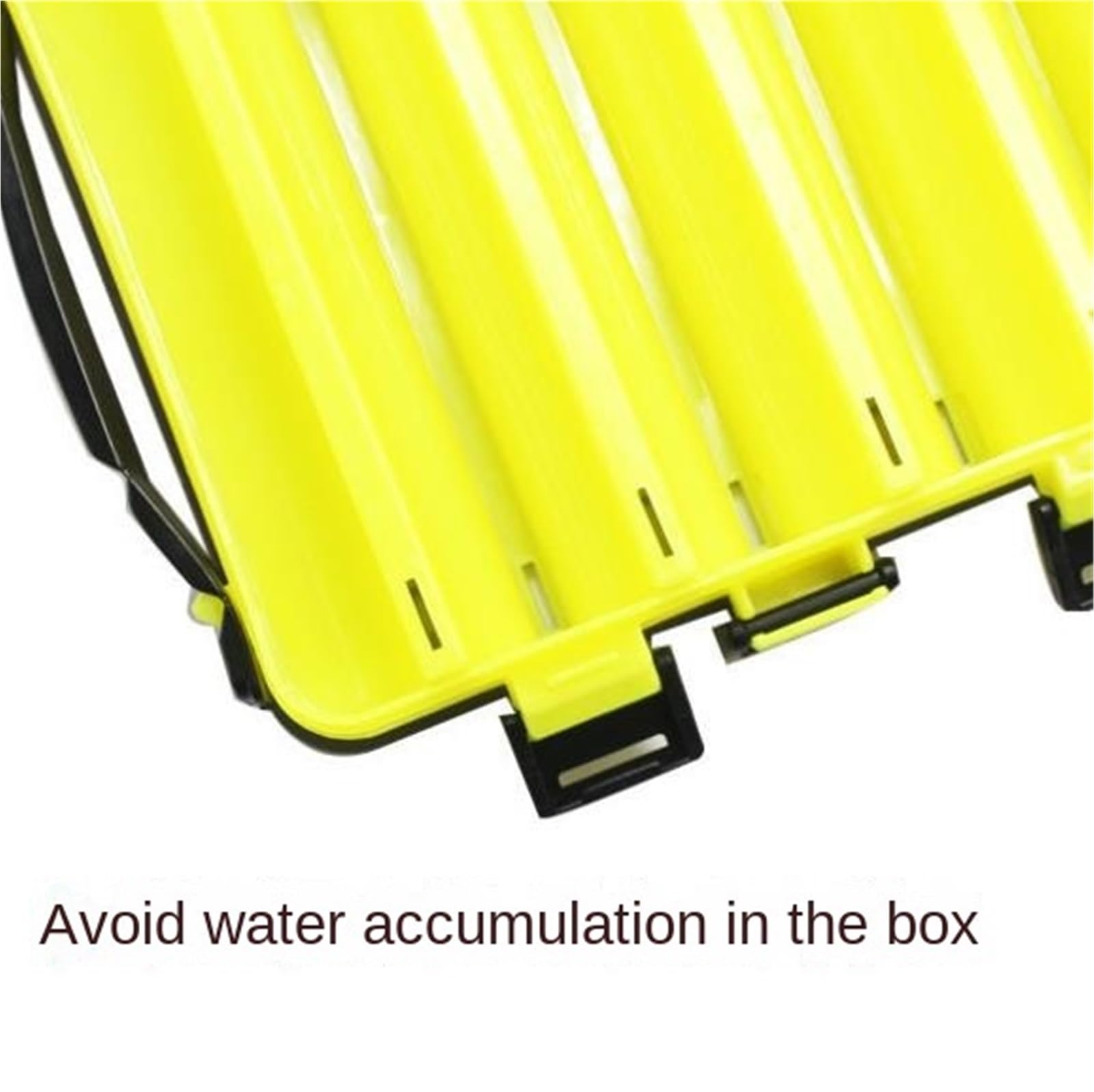 Caja Pesca Para Almacenar Anzuelos Caja Organizadora De Herramientas For Señuelos De Pesca, Compartimentos Interiores Transparentes Visibles Con Orificio De Drenaje Almacenamiento Para Pesca(G)