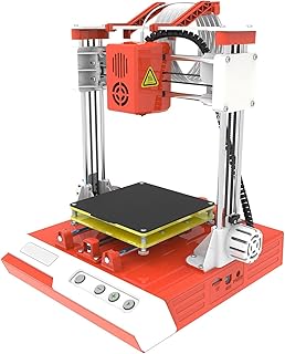 Shexton 3D Printer for Kids, K1 Consumer-Grade Desktop Mini 3D Printer for Ages 8, 10-12, 12-14 Teens Beginners Free Filaments Print Speed 40mm/s Print Size 100x100x100mm(US)