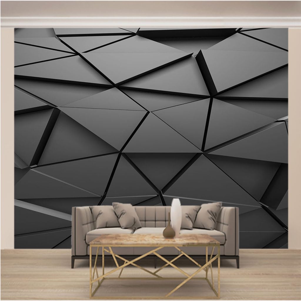 Papier peint intisse photo abstrait moderne 3D tapisserie murale salon chambre 400x280