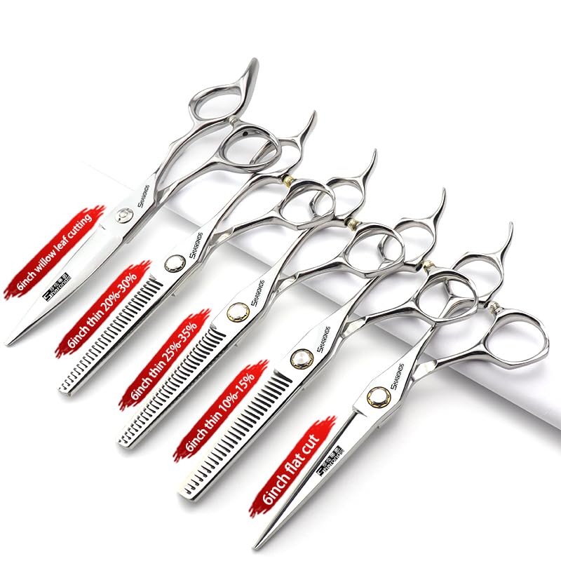Professionelle Japanische Friseurschere Aus 440C Edelstahl - Rotgold, Hochwertig Für Salon & Haarschneiden