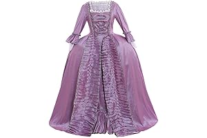 Women's Queen Marie Antoinette 17th Century Rococo Dress