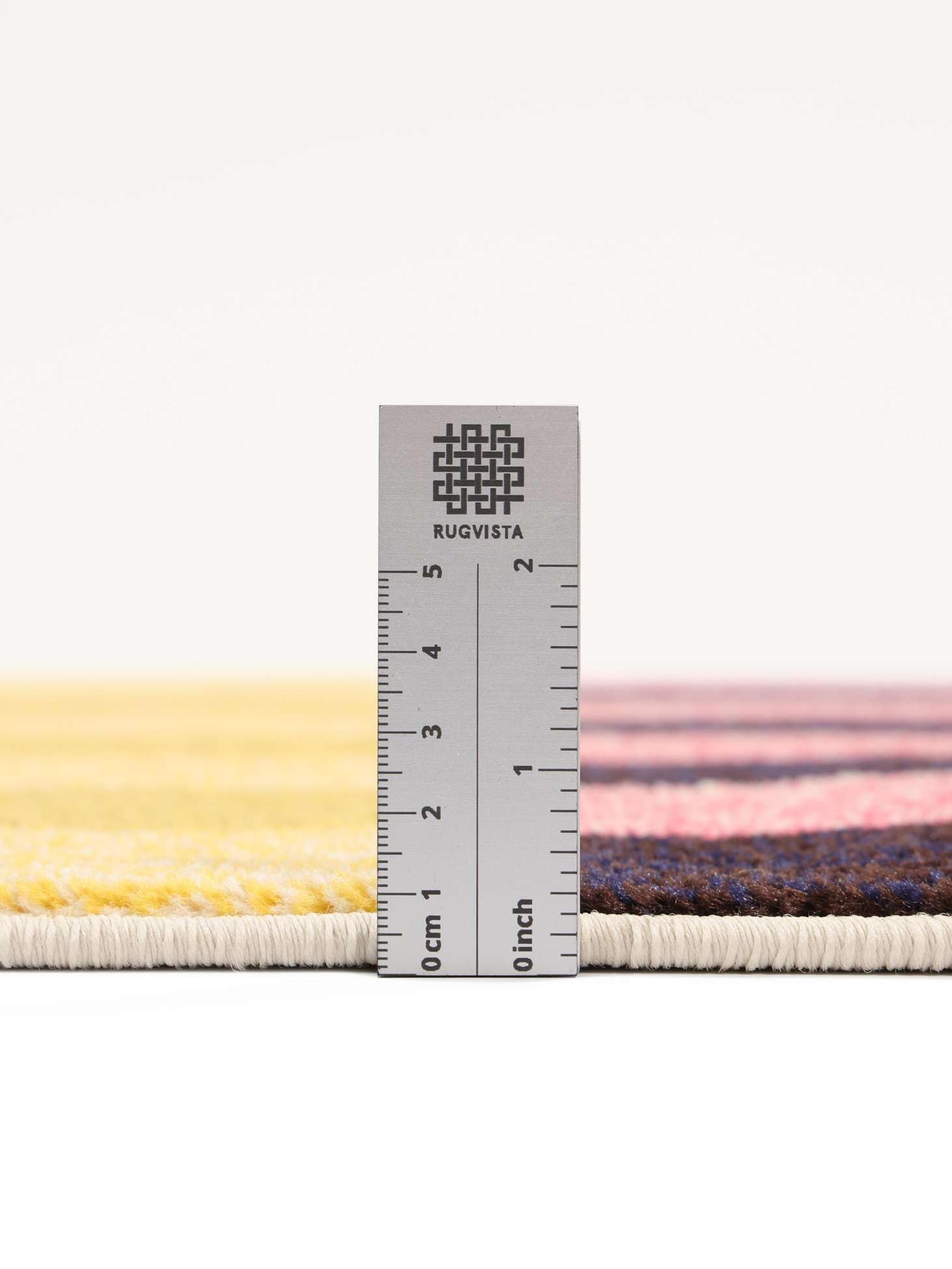RugVista Flor, Teppich, Moderne Teppiche, 140 x 200 cm, Rechteckig, Niedriger Stapel, Wohnzimmer, Schlafzimmer, Küche, Nur chemische Reinigung, Oeko_tex_100, Mehrfarbig