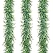 Dolicer 3 Pack Artificial Eucalyptus Garland, 6Ft/Pcs Greenery Garland Faux Vines Garland Plant Artificial Hanging Eucalyptus Leaves Green Garland Decor for Bedroom Wedding Arch Wall Party Table