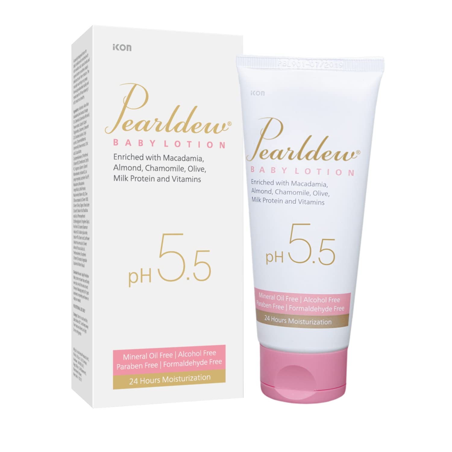 Pearldew Baby Lotion 100 ml | With Aloe Vera, Calendula, Coco Butter, Grapeseed Oil, Macadamia, Olive Oil, Chamomile, Passion Fruit Oil | Almond Oil & Vitamins | Paraben Free (100 ml - Pack Of 1)-image-13