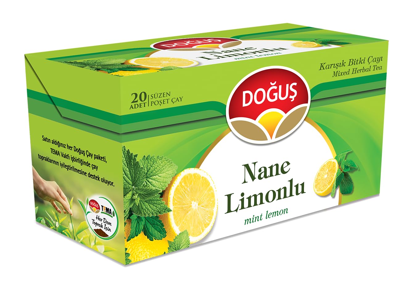 Doğuş Nane Limon Bitki Çayı 12'li paket