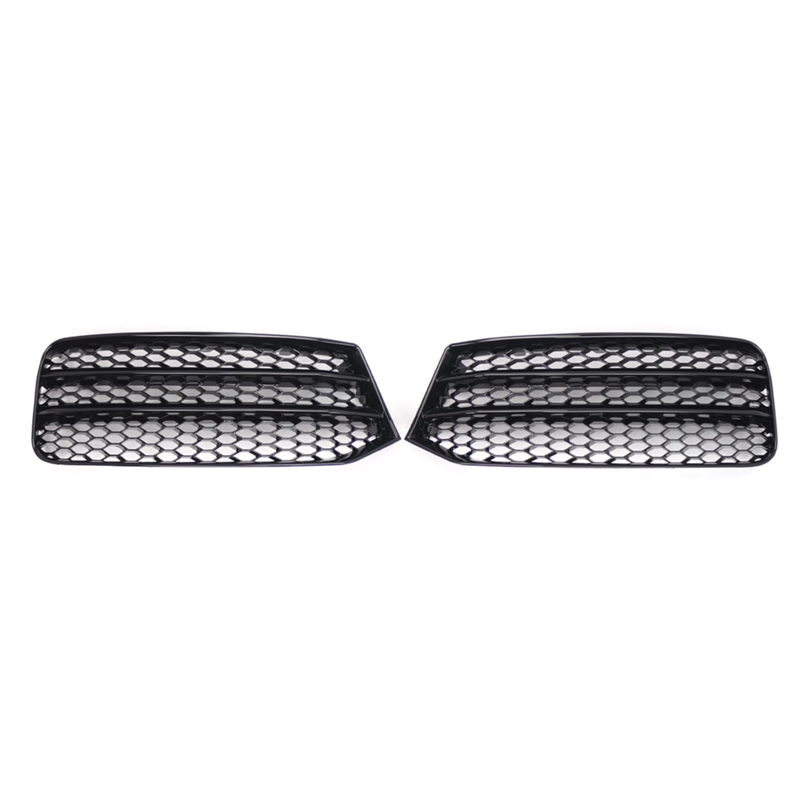 Oushengsi 1Pair Black Left Right Front Hood Fog Light Lower Grill Grilles Cover For F30 F31 2011-2018 8XA807681B9B9