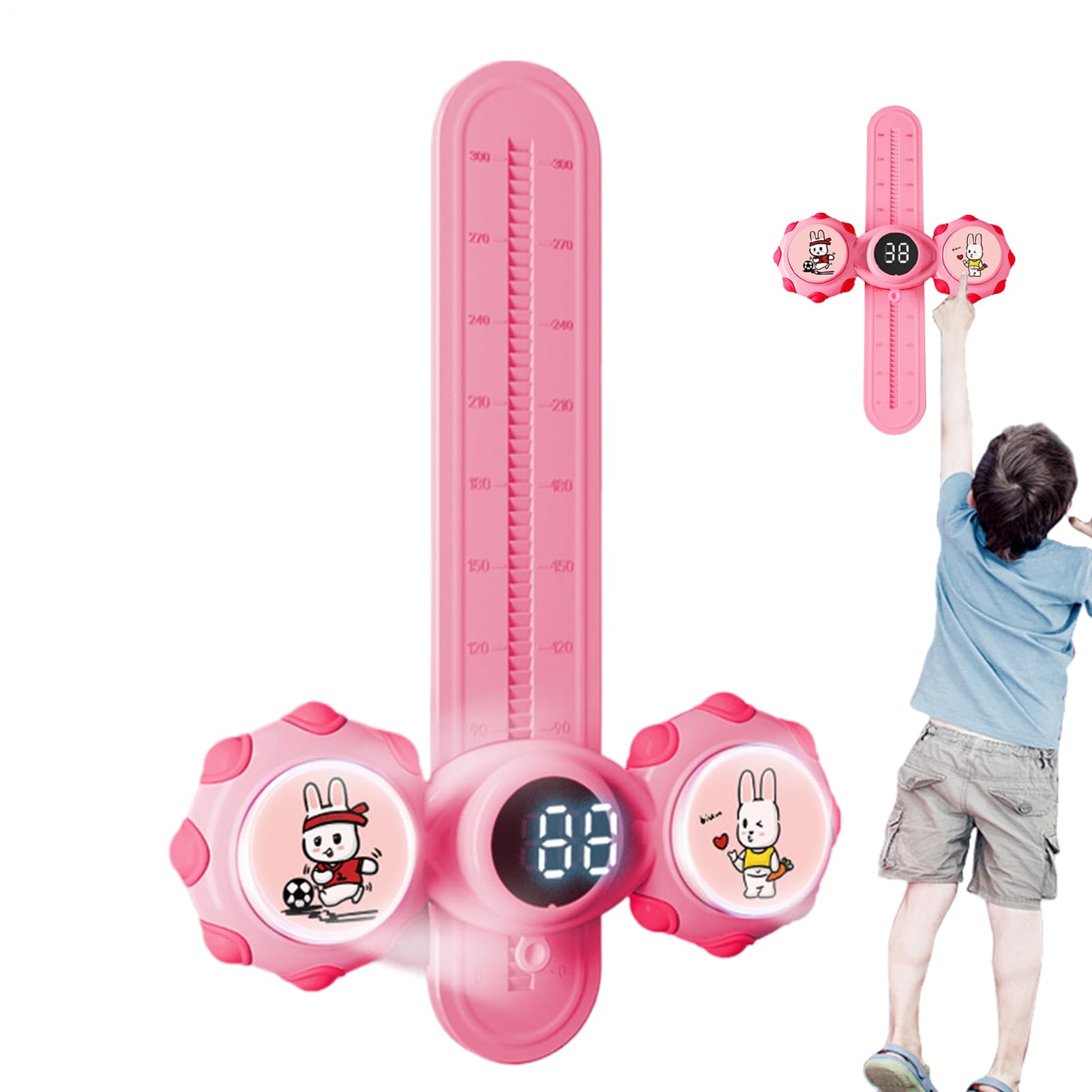 Touch High Jump Teller con luces LED para solucionar la falta de ejercicio infantil 8