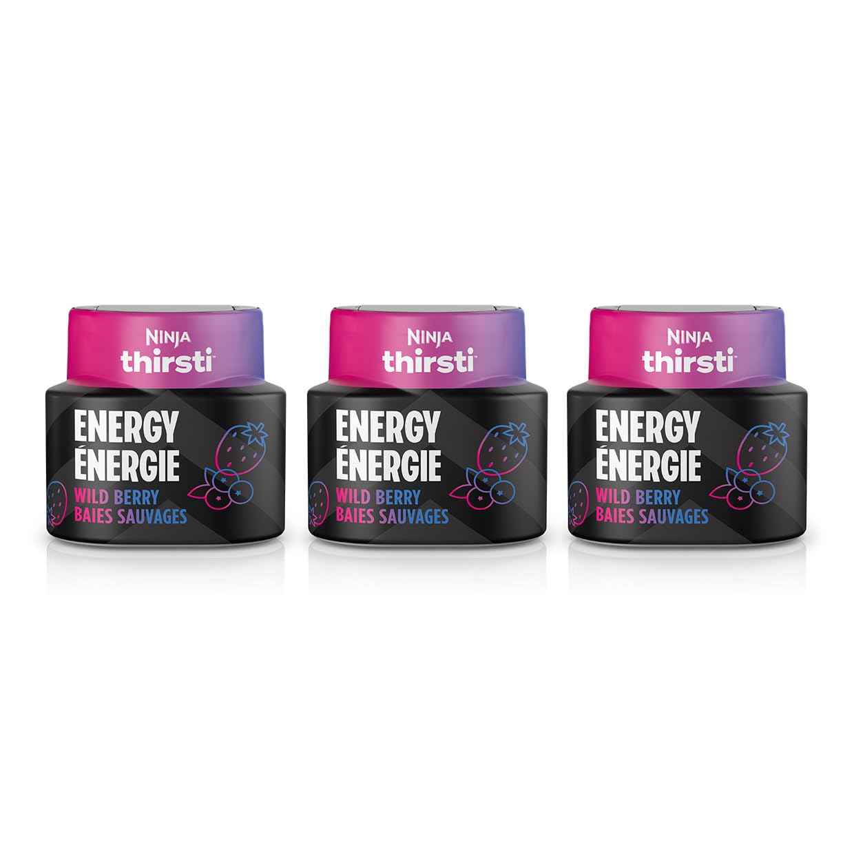 Ninja Thirsti Energy Wild Berry Water Drops - Zero Calories