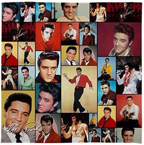 Large Warm Sofa Fleece Throw Elvis Presley Montage Colour Soft Bed Blanket Chair