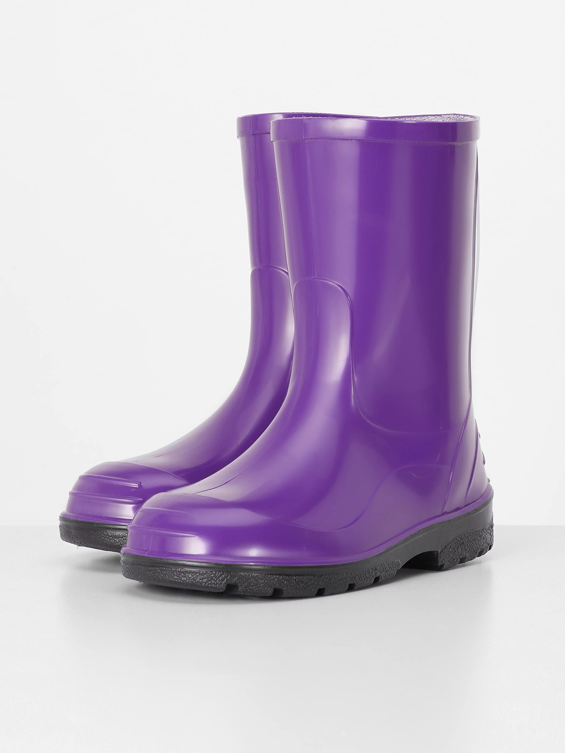 Ladeheid Gummistiefel Kinder Hohe wasserdichte Regenstiefel für Jungen und Mädchen LA-939