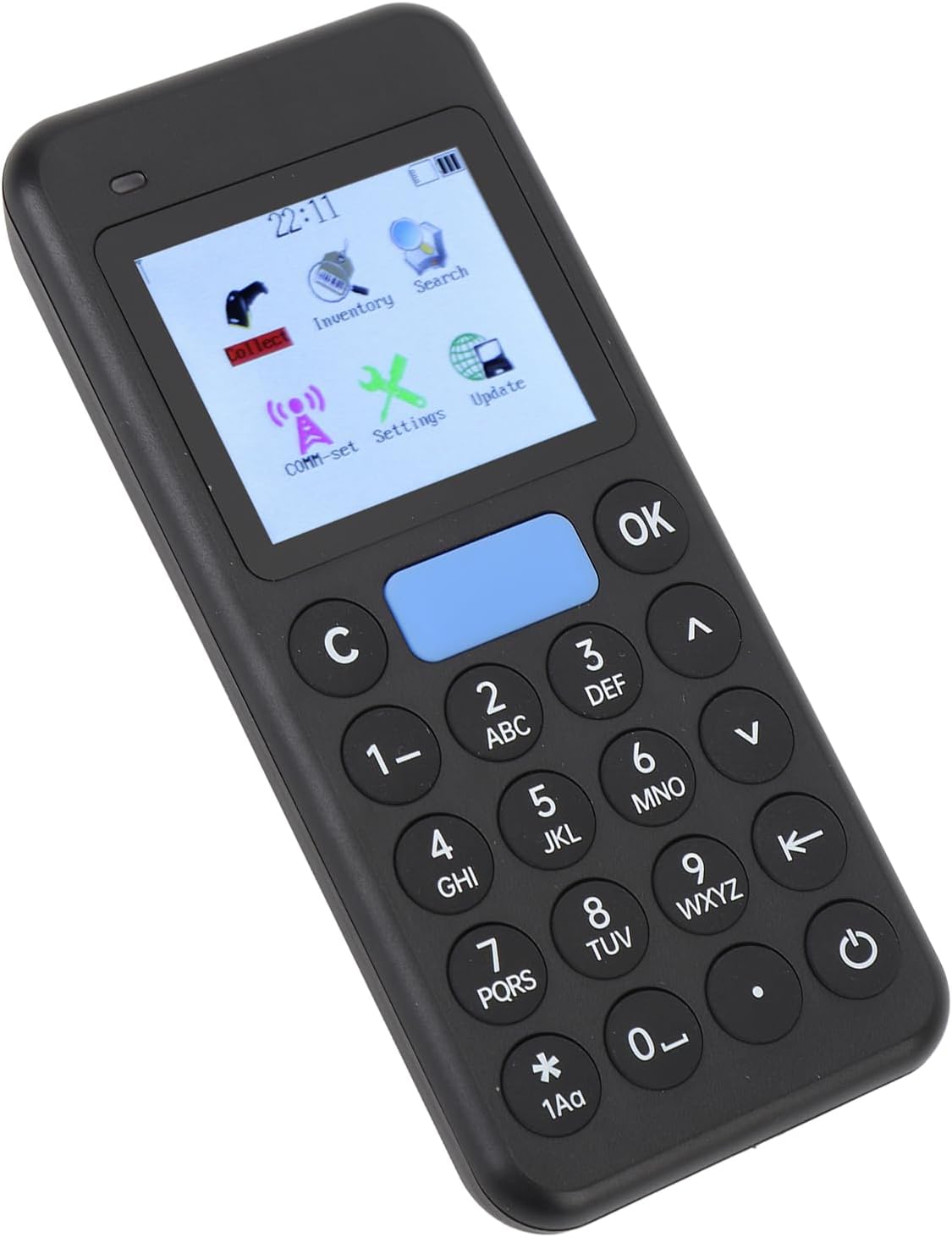 Cryfokt Portable Wireless Barcode Scanner 1D 2D Data Collector for Inventory Management, Retail, Healthcare