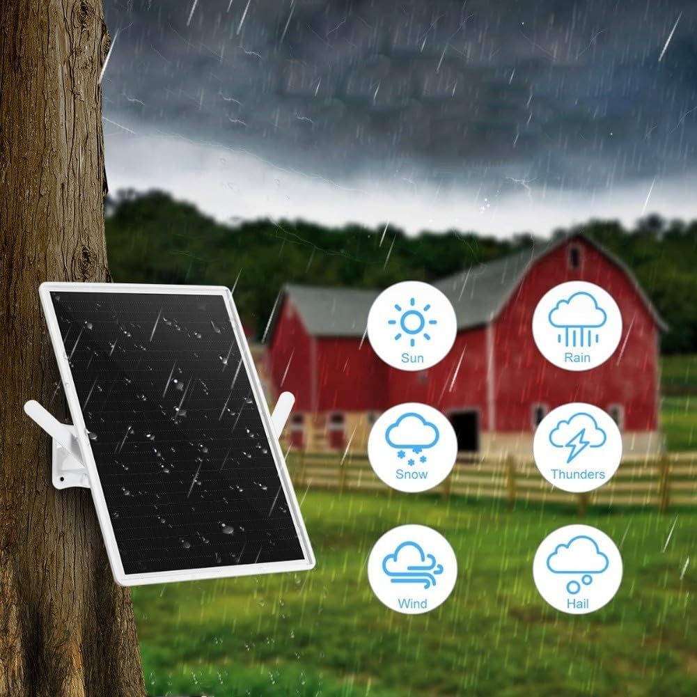 Repetidor WiFi para exteriores con energía solar, extensor inalámbrico de 300 Mbps con carcasa IP66, 20000 mAh y cobertura de 490 pies para uso en exteriores