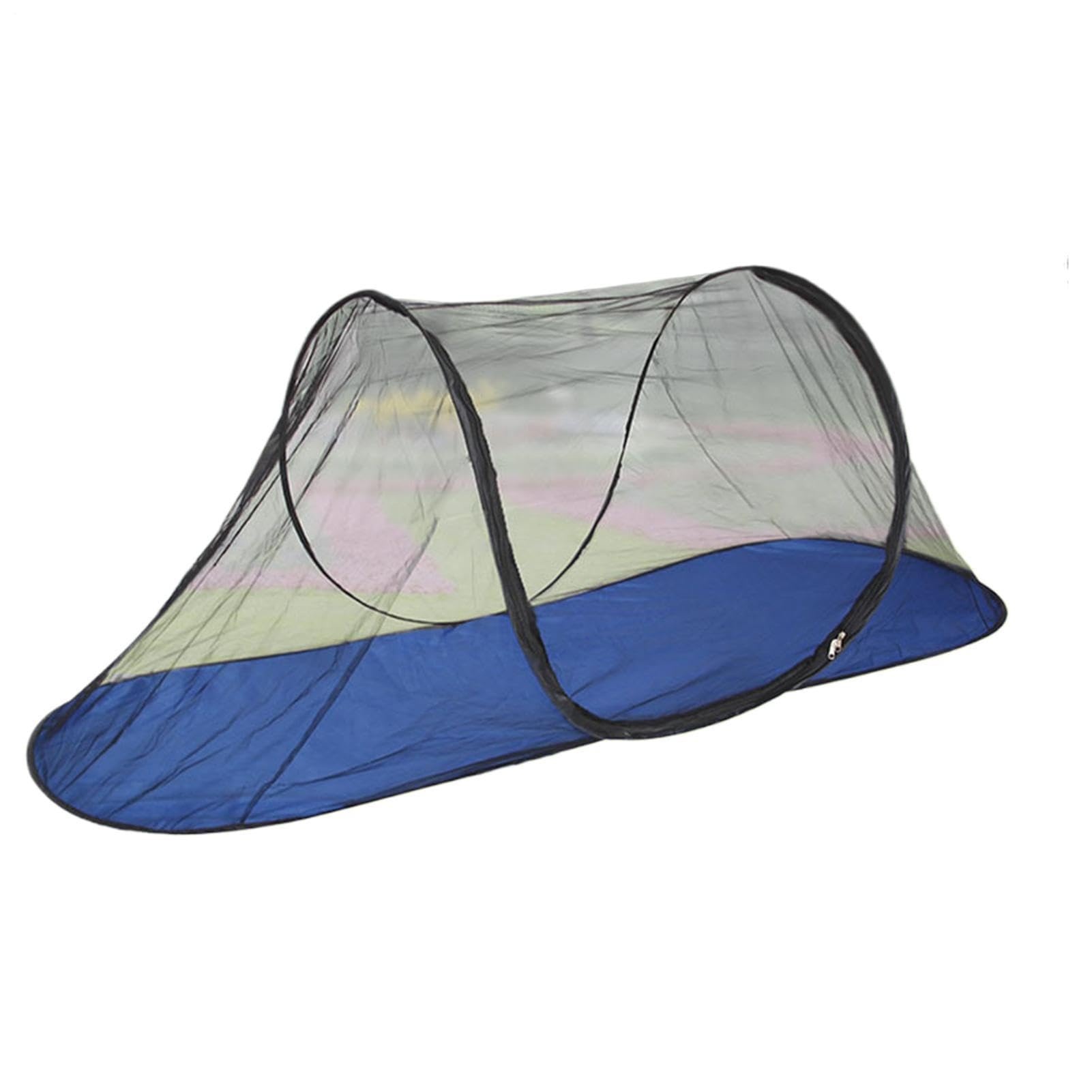 Zanzariera Portatile Cupola A Rete Pop-up Oxford Impermeabile | 201x71x71 cm Rete Antimosche da Esterno Per Interno Prato Cortile Campeggio Spiaggia Picnic Balcone Viaggio Casa Camera Auto