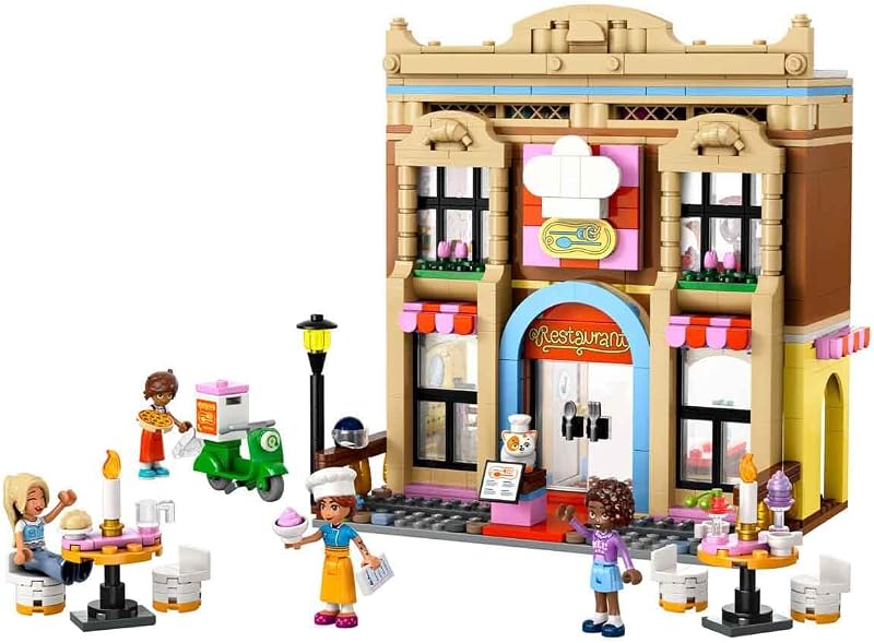 LEGO Friends Étterem és Főzőiskola Játékszett 8+ Éveseknek - Kreatív Szerepjáték 896 Elemmel, Fejlesztő Építőjáték Gyerekeknek

AI: LEGO Fri