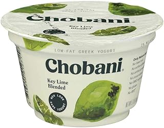 Chobani Low Fat Key Lime Blended Greek Yogurt, 5.3 Ounce -- 12 per case