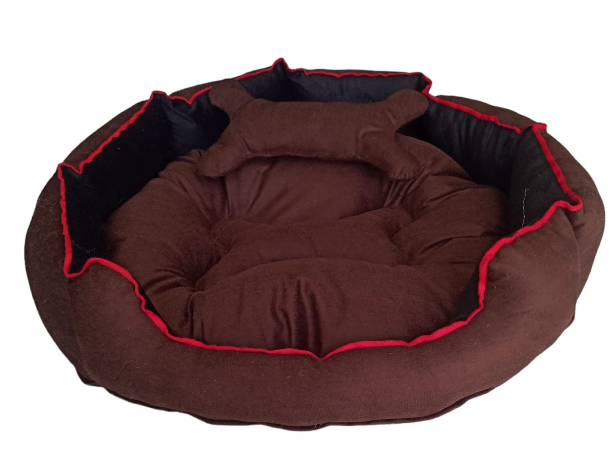 ROYALS RORE Dog Beds & Cat beds Washable Reversible Pet Beds Brown Anti Slip Hand or Machine Washable (B0BW48QHQY) Amazon Price History, Amazon Price Tracker