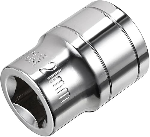 Miniatura 2 de uxcell Unidad de 12 pulgada 0.827in 6 puntos poco profundos, métrico, Cr-V