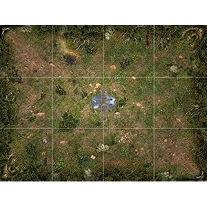 Mage Wars Arena Straywood Forest Playmat Board Game
