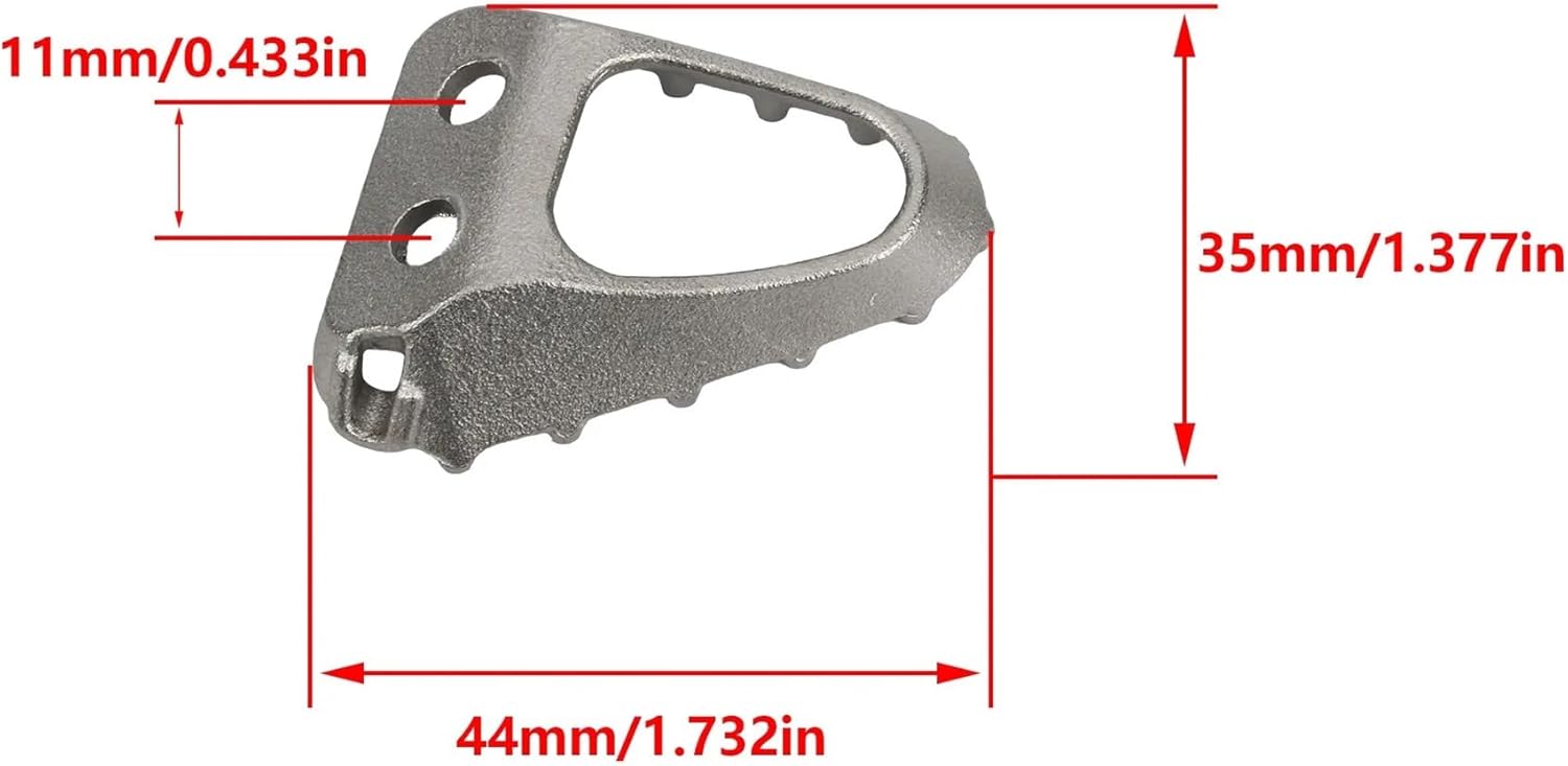 Fit for K-tm Fit for Husqvarna GASGAS MC EC EX Universal Motorcycle Motocross Standard Brake Lever Step Plate Peg Brake