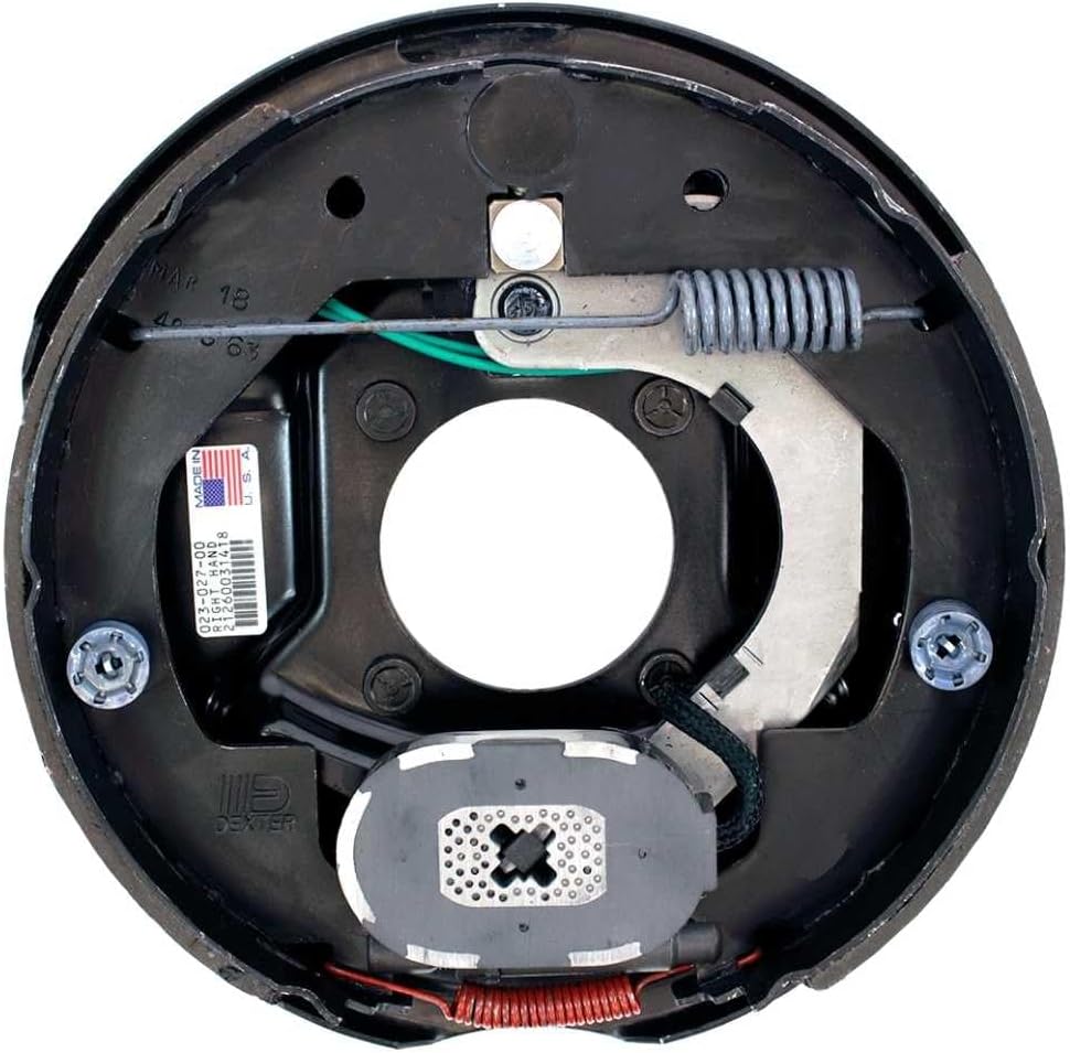 Southwest Wheel's Genuine Dexter 10" X 2-1/4" Trailer Electric Brake Assembly Kit (1 Right + 1 Left)