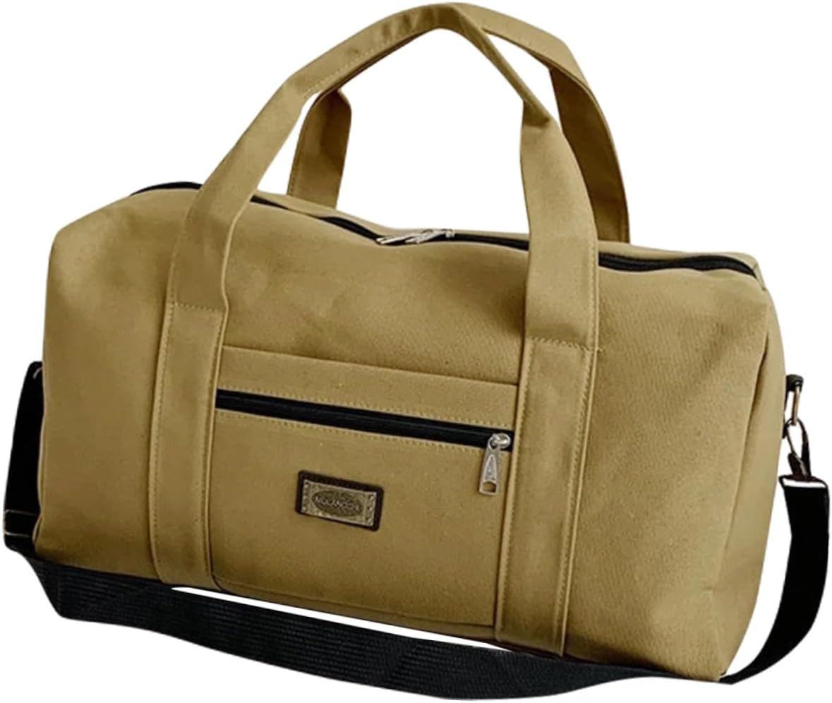 Large Capacity Travel Duffel Bag Portable Foldable Gym Tote for Outdoor Sports Versatile Overnight Bag with Comfortable Handles for Men and Women