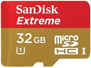 SanDisk Extreme 32GB UHS-I/U3 Micro SDHC Memory Card Up To 60MB/s Read With Adapte-SDSDQXN-032G-G46A [Older Version]