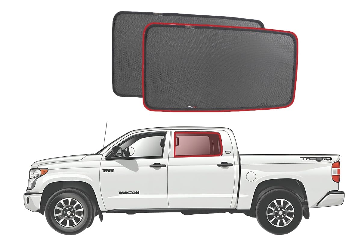 SNAPSHADES osłony tylnej szyby samochodu do Toyoty Tundra CrewMax 2. generacji (XK50; 2007-2021)